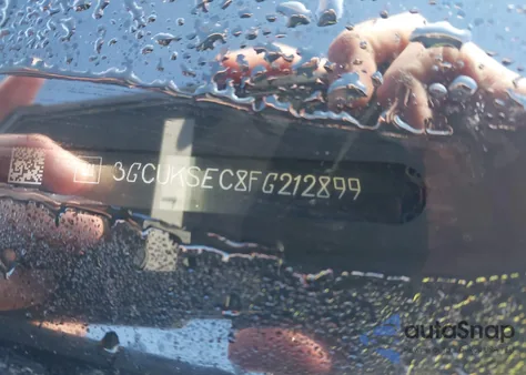 2015 Chevrolet Silverado 1500 1Lz из США, поврежденный, VIN 3GCUKSEC8FG212899